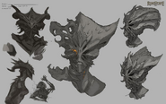 Concept art of Mah.