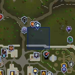 Sinkholes (Falador) location