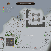 A map of the ritual site