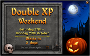 Bonus XP Weekend October 2012 promotion