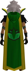 Retro hooded herblore cape (t) equipped