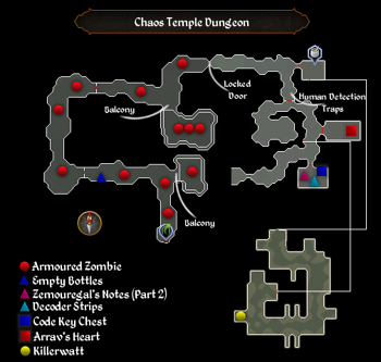 Chaos Temple Dungeon map