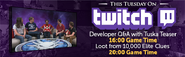 Twitch developer QA lobby banner 3