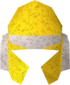 Gold helmet detail