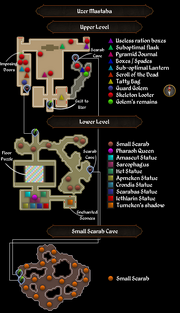 Uzer Mastaba map