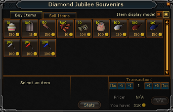 Diamond Jubilee Souvenirs Stock