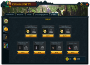 Community (Gielinorian Giving II) interface 2