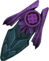 Rune kiteshield (Ancient) detail