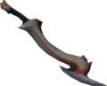Jessika's sword detail