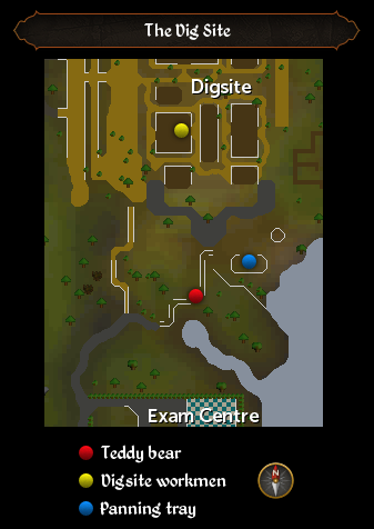 The Dig Site map