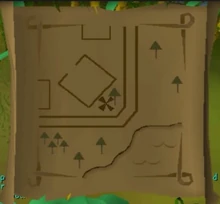 Trilha do Tesouro mapa