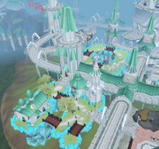 Prifddinas Amlodd district