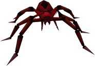 Deadly red spider