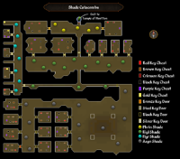 Shade Catacombs map