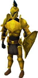 Gilded armour set (lg) equipped