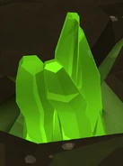 A divine tears rock.