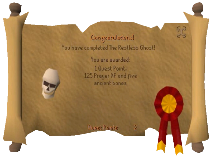 The Restless Ghost | RuneScape Wiki | Fandom