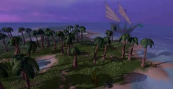 A large island in the Uncharted Isles.