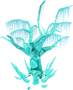 An inactive crystal tree