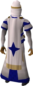 Saradomin cloak equipped