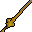 Golden chaotic longsword