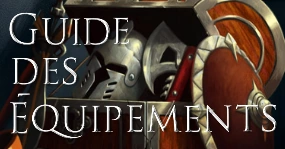 Guides des équipements