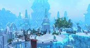 Prifddinas during the event