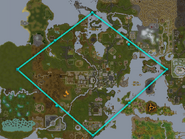 Crystal tree map diamond