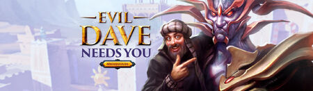 Evil Dave Quest head banner