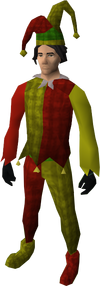 Silly jester costume