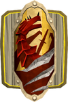 Mounted anti-dragonfire shield