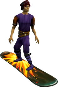 Snowboard (2017, black) equipped