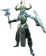 Linza wearing a Santa hat during Christmas.