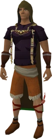 Woodcutting hood equipped
