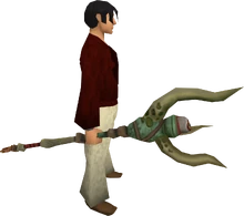 Penance trident equipped