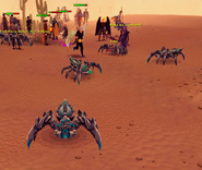 Players as Araxxor minion spiders