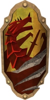 Anti-dragon shield detail