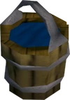 Bailing bucket (full) detail