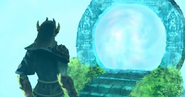 Guthix creating the Portal of Life