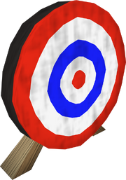 Archery target detail