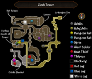 Clock Tower map