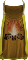 Firemaking cape (t) detail