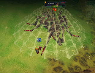 Araxxor healing