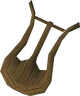 Unstrung lyre detail