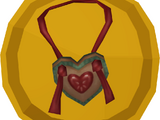 Gingerbread necklace token