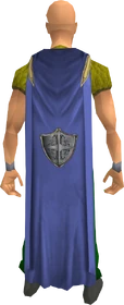 Defence cape equipped