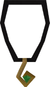 Third-age amulet detail