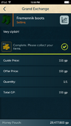RuneScape Companion GE collection.png (280 KB) The Grand Exchange collection screen