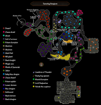 Taverley Dungeon map