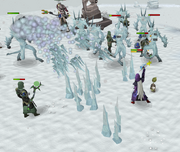 Fighting the ice demons